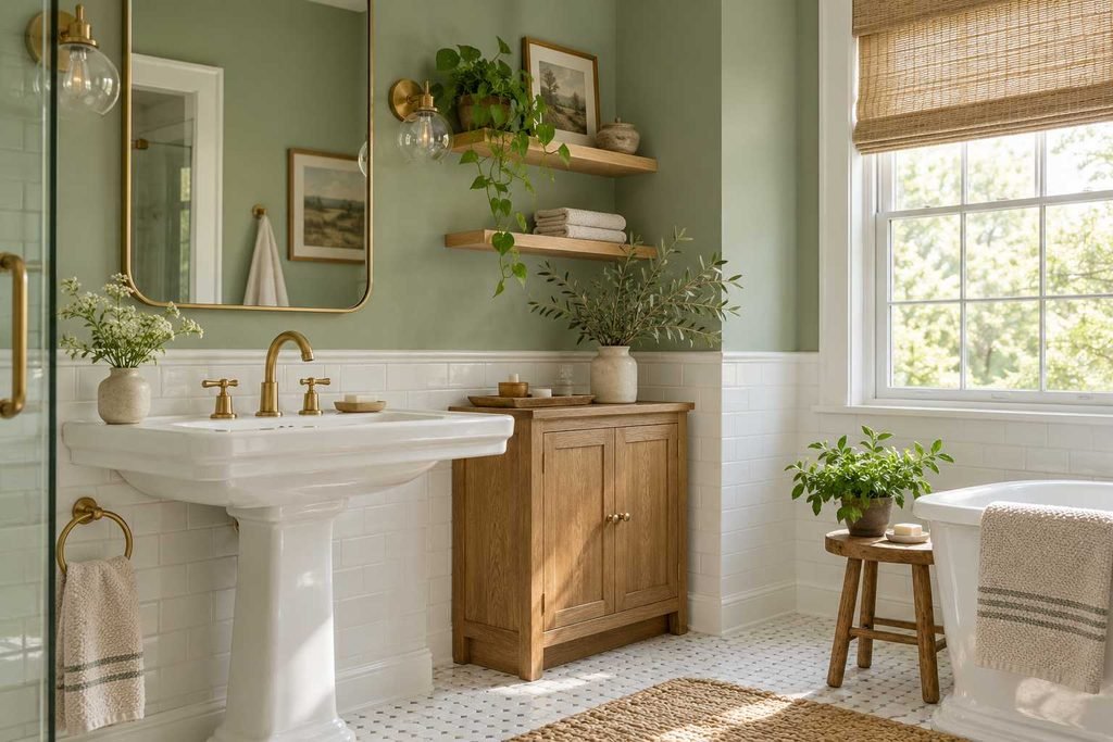 Inspiring Bathroom Color 